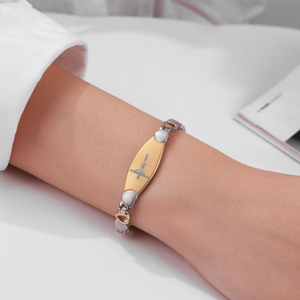 Women's Jesus cross bracelet-BUNNYKACHU