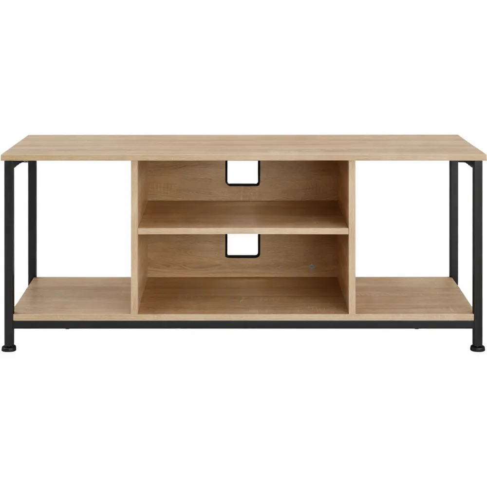 Mobile TV 4 Ripiani con Mensola Regolabile per Schermi Grandi-Quiesden