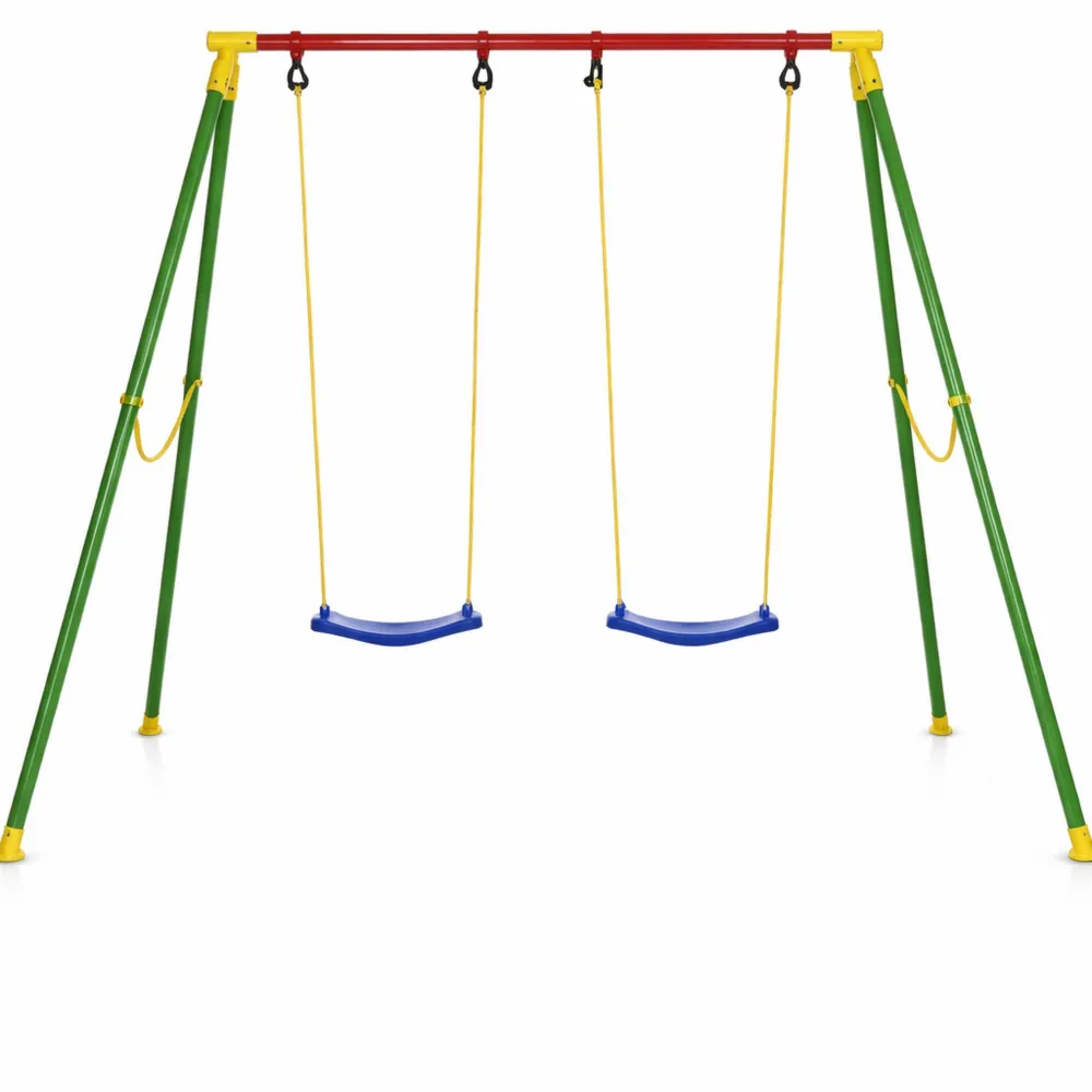 Altalena per Giardino in Ferro Multicolore-Braydenest