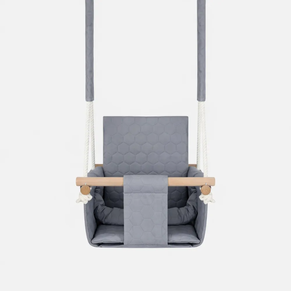 Altalena sicura per bambini da interno ed esterno in tessuto impermeabile-Braydenest