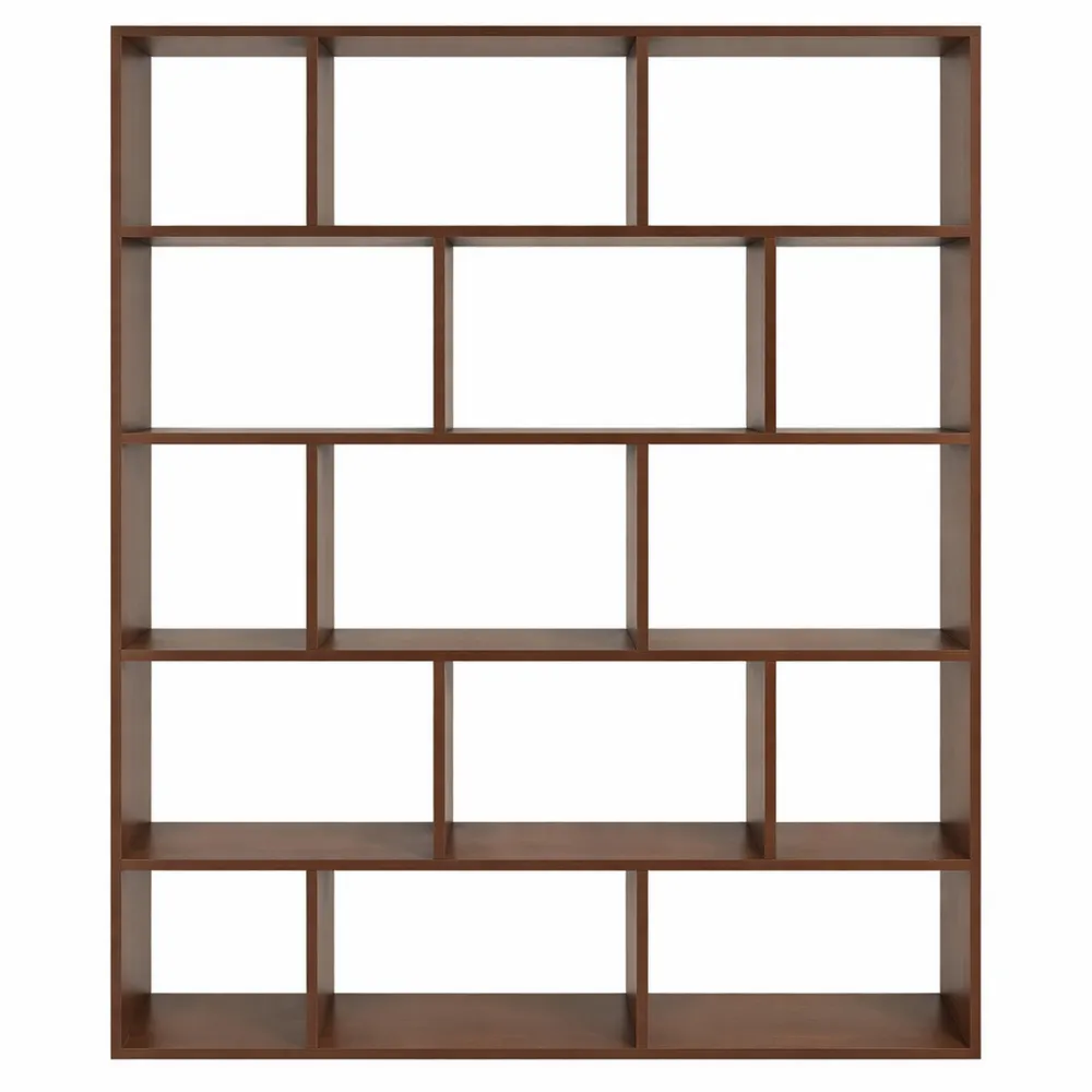 Scaffale a parete con 15 scompartimenti per casa e ufficio-Braydenest