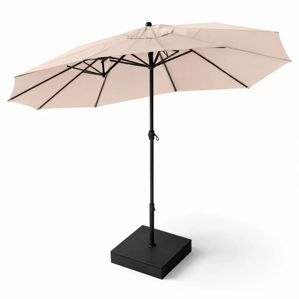 Grand parasol rectangulaire pour balcon 450 x 270 cm