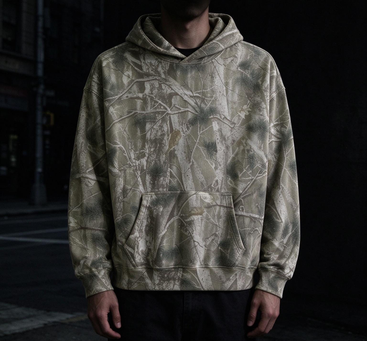 Selva Camuflaje Forestal Hoodie