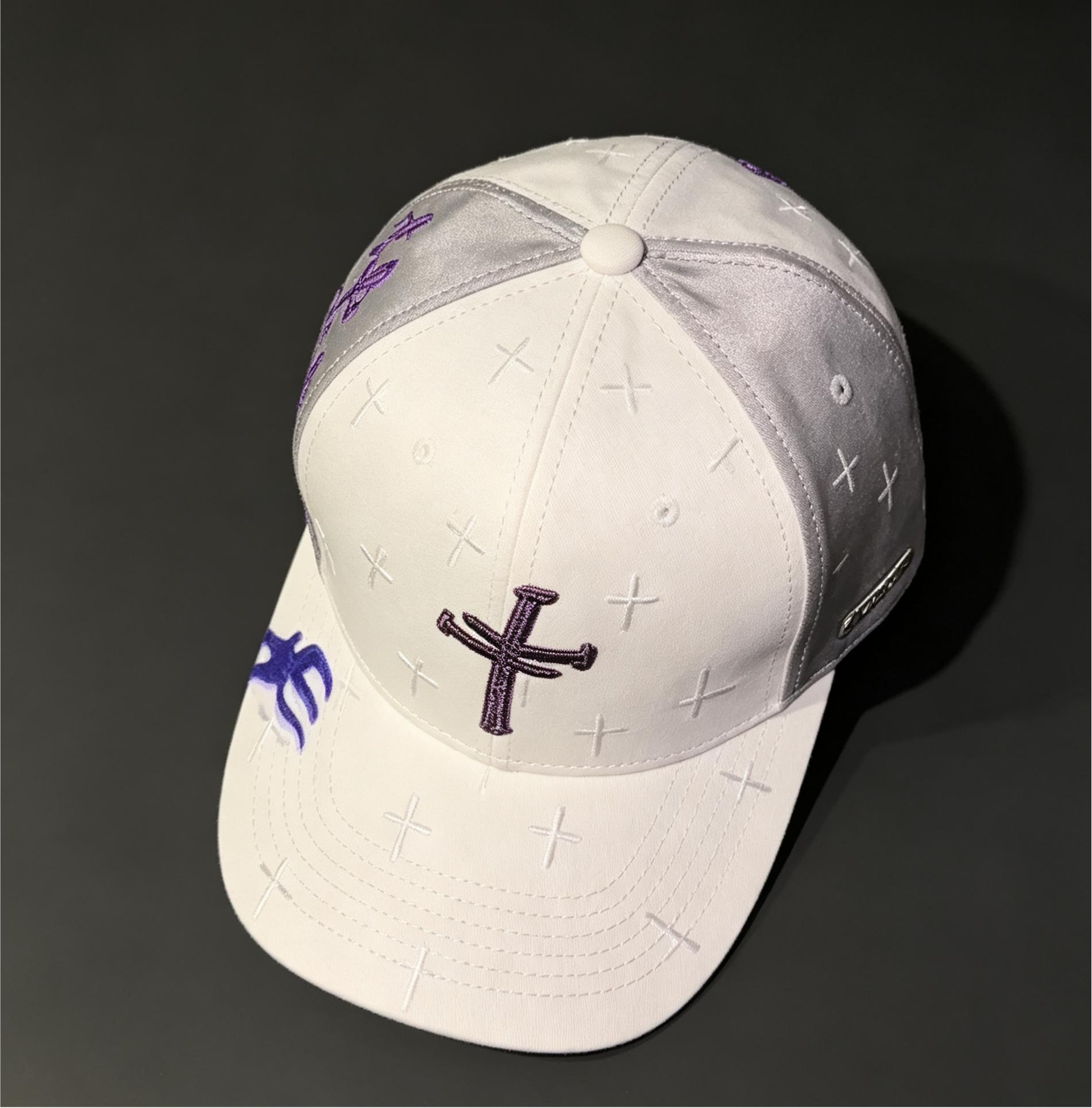 CRUZ BLANCA MORADA