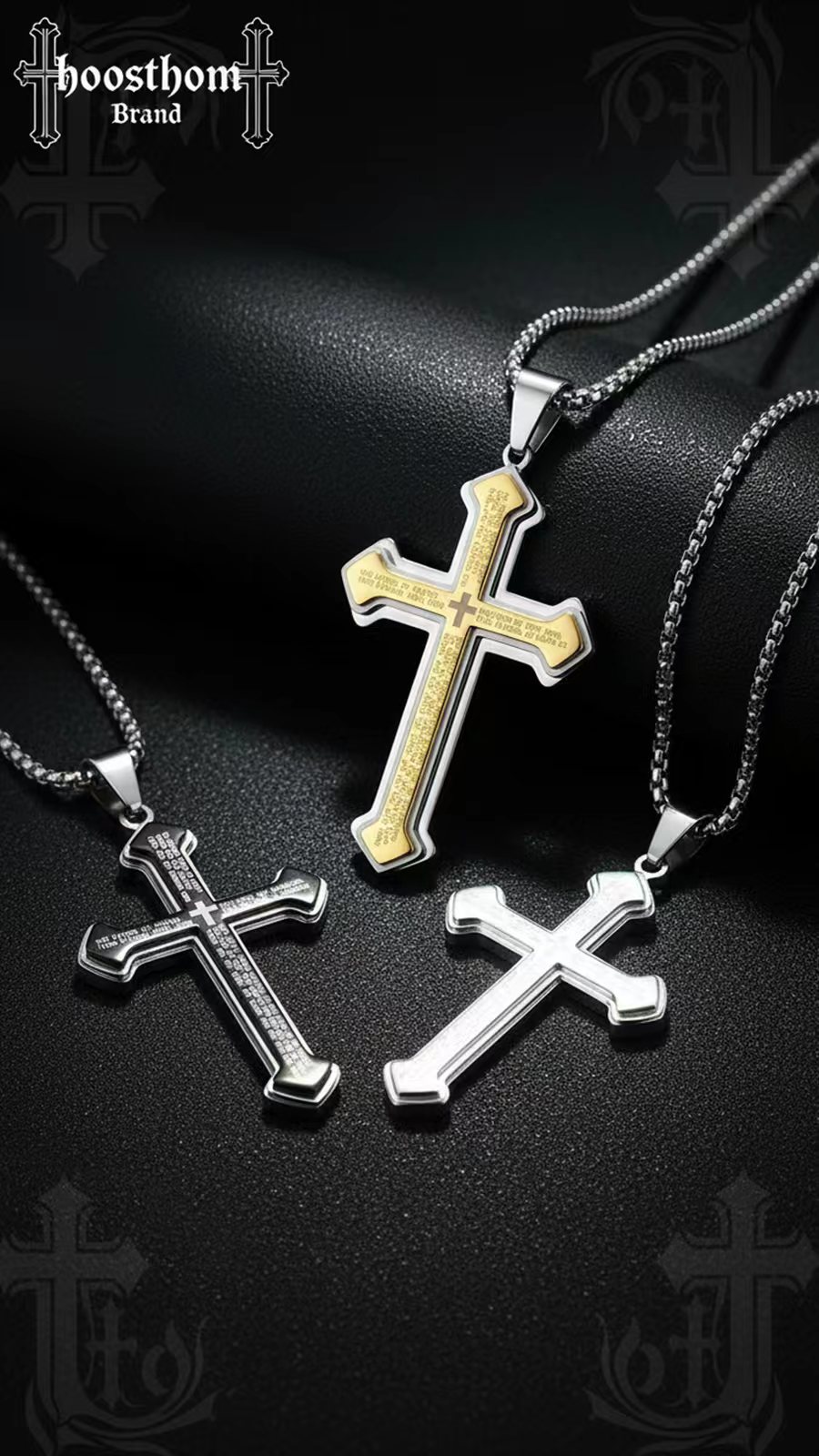 Boostbom Cross Necklace