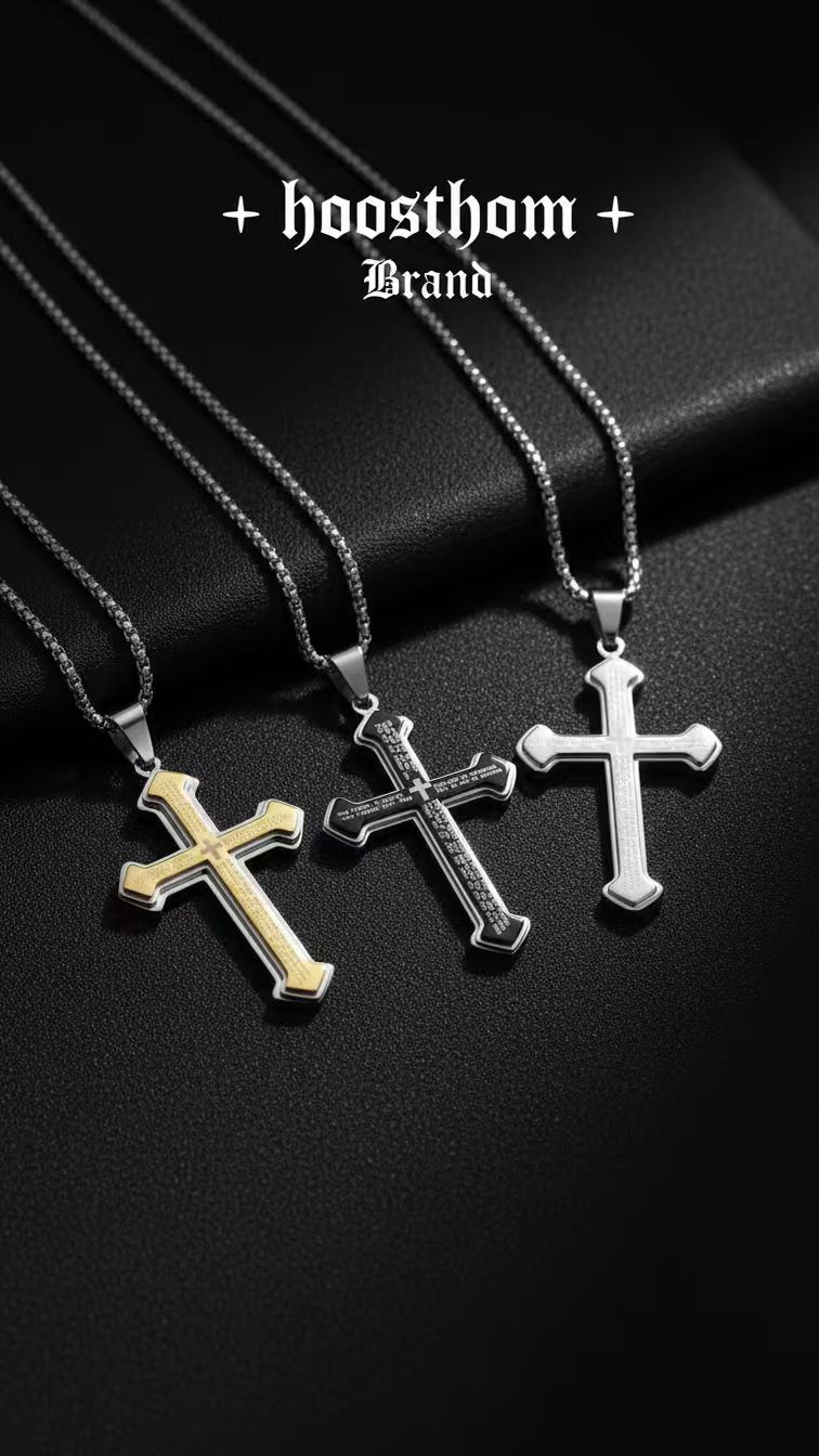 Boostbom Cross Necklace