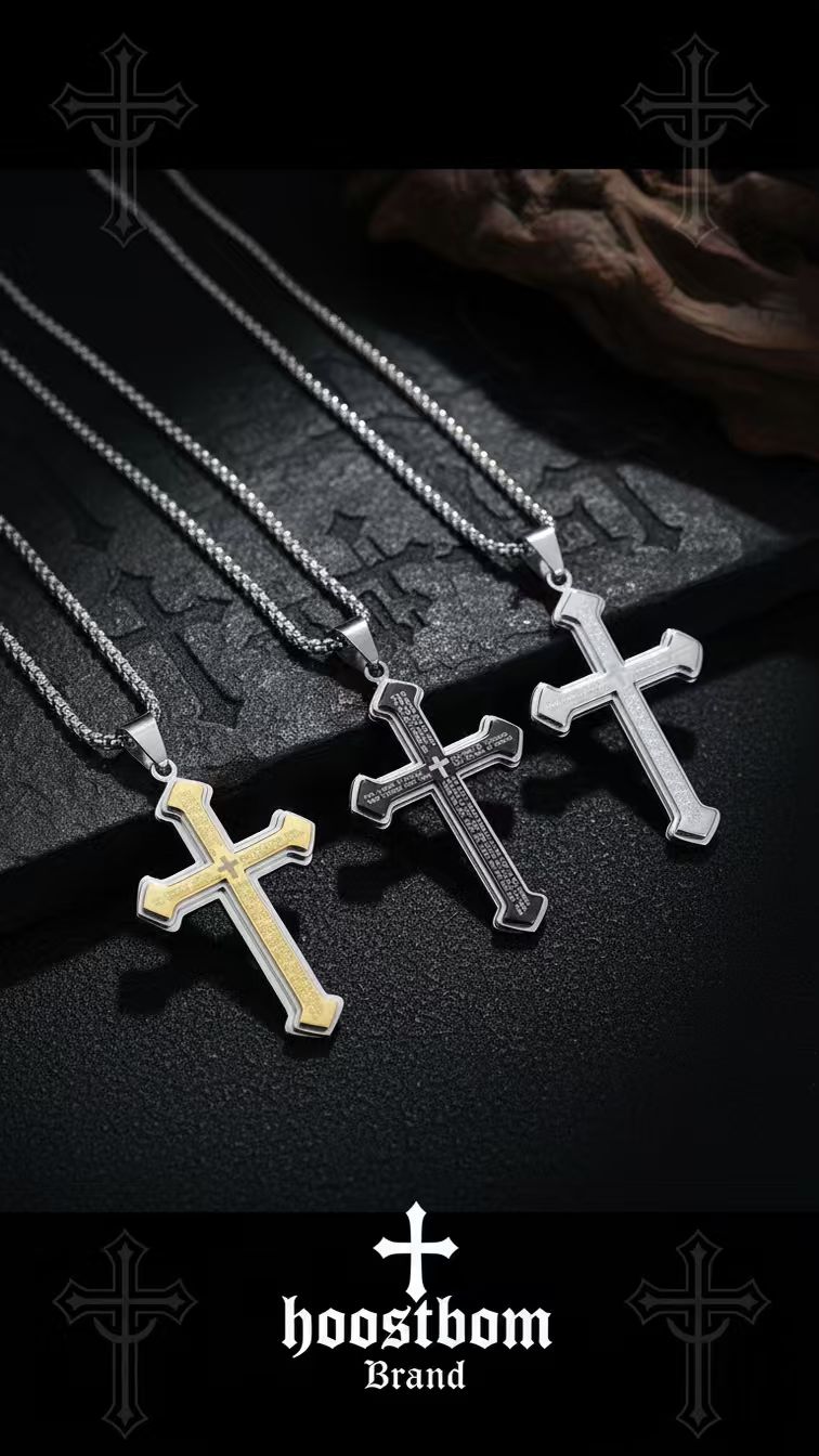 Boostbom Cross Necklace