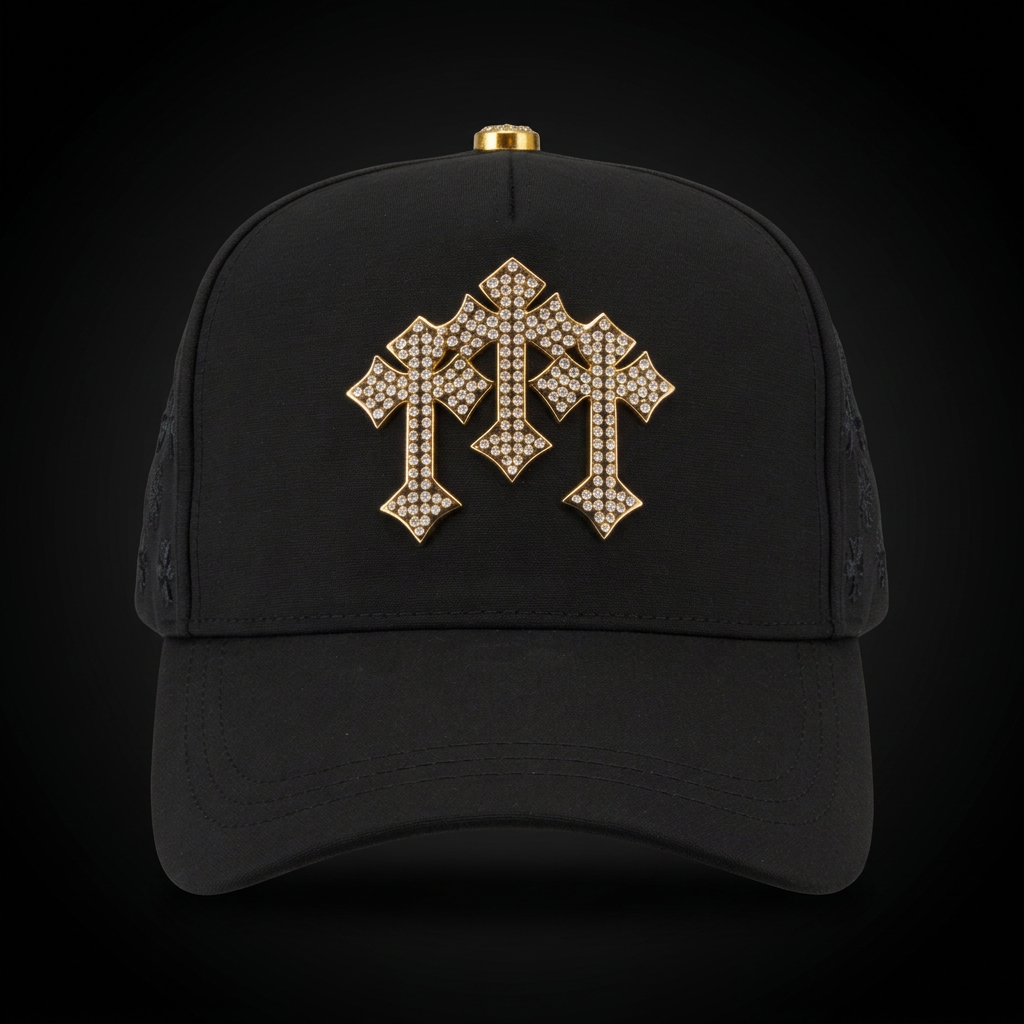 Gorra Cruz Dorada – Estilo Barrio