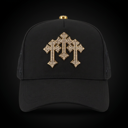 Gorra Cruz Dorada – Estilo Barrio