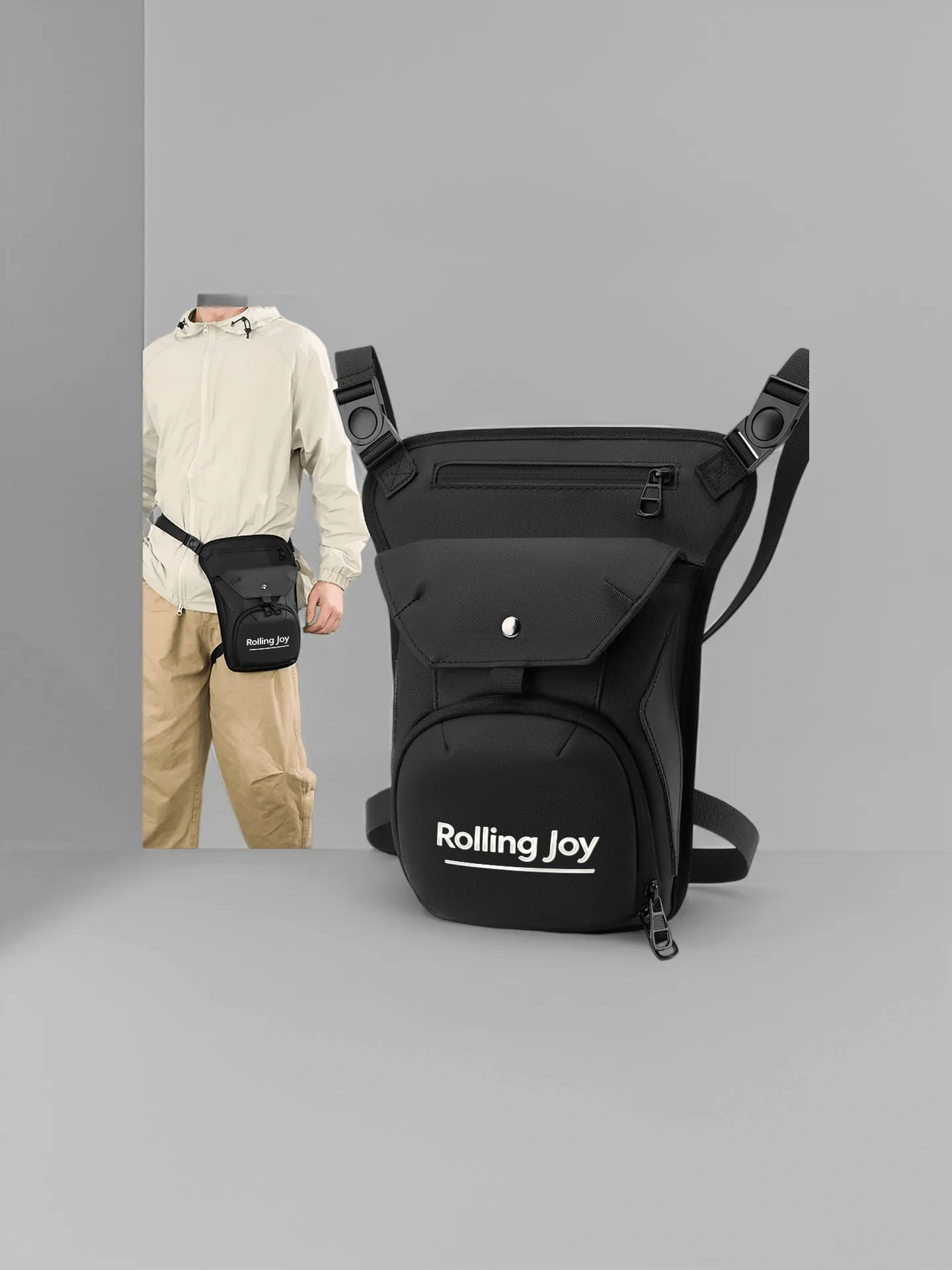 Multi-Color Casual Canvas Backpack For Everyday Use