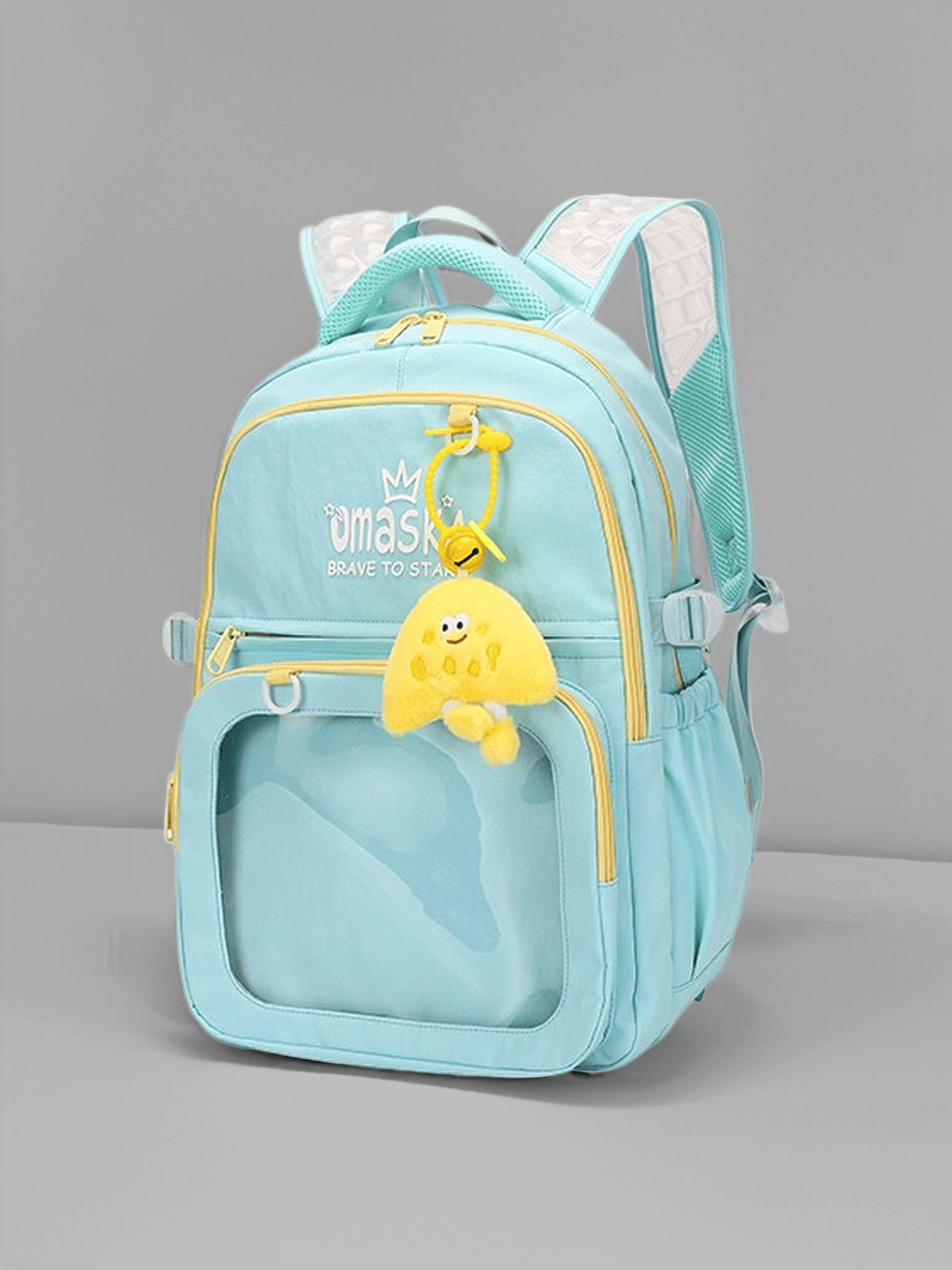 Transparent Pocket School Backpack