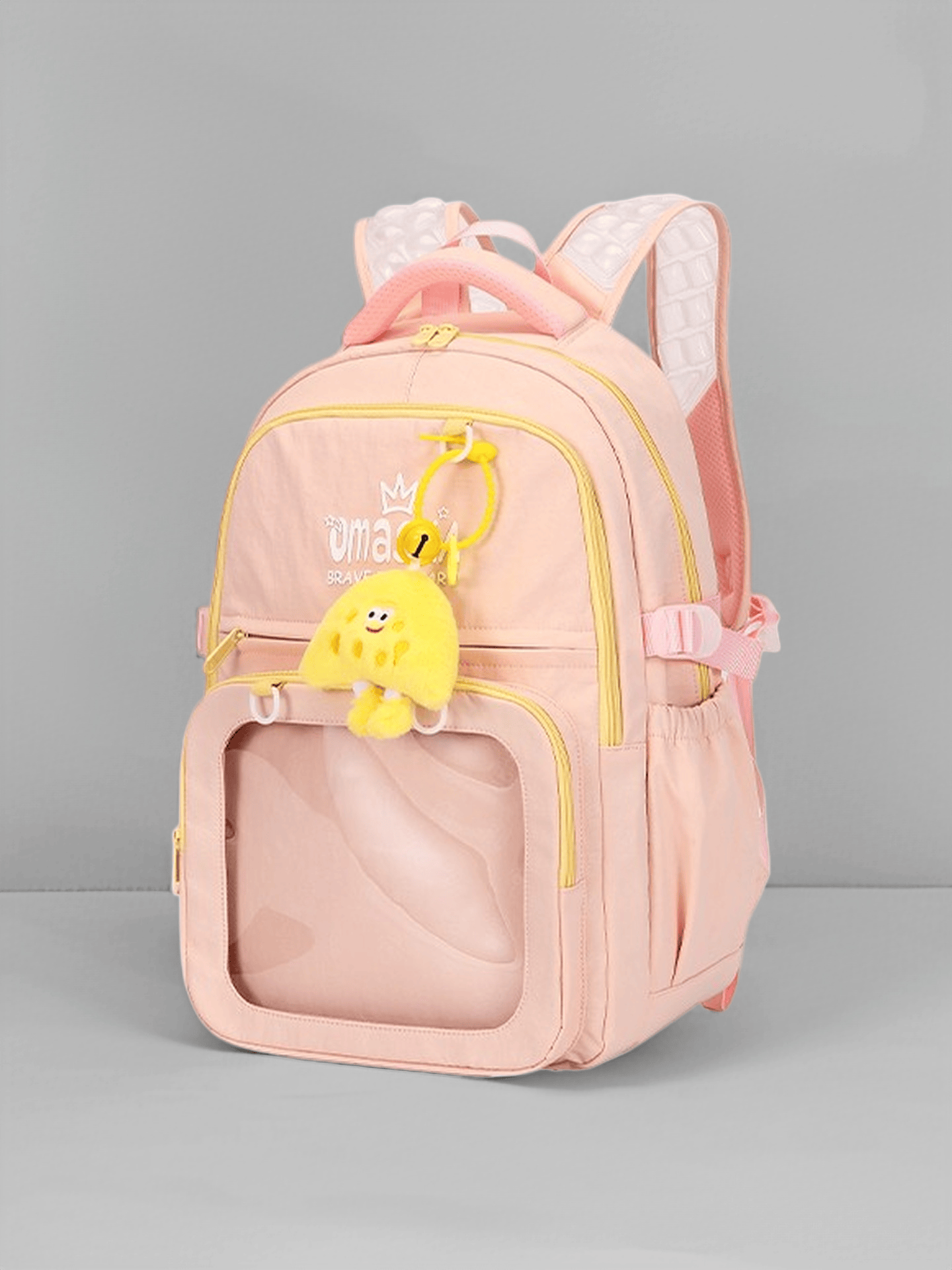 Transparent Pocket School Backpack