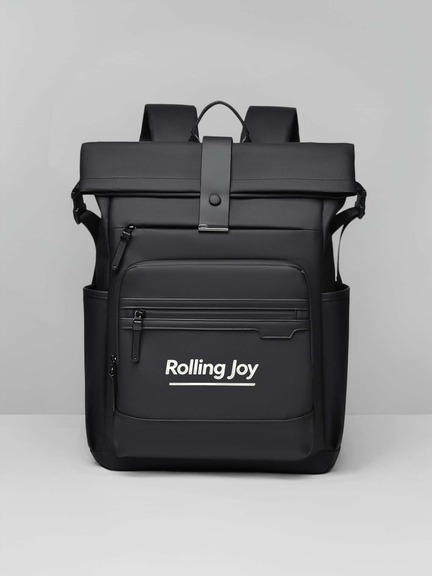 Waterproof Roll-Top Backpack Multi-Color With 15.6 Inch Laptop Compartment