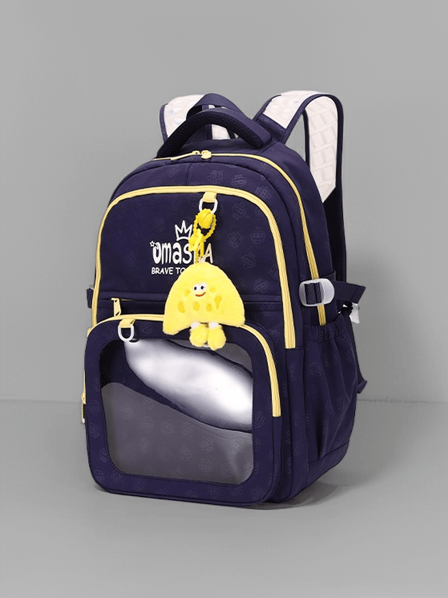 Transparent Pocket School Backpack