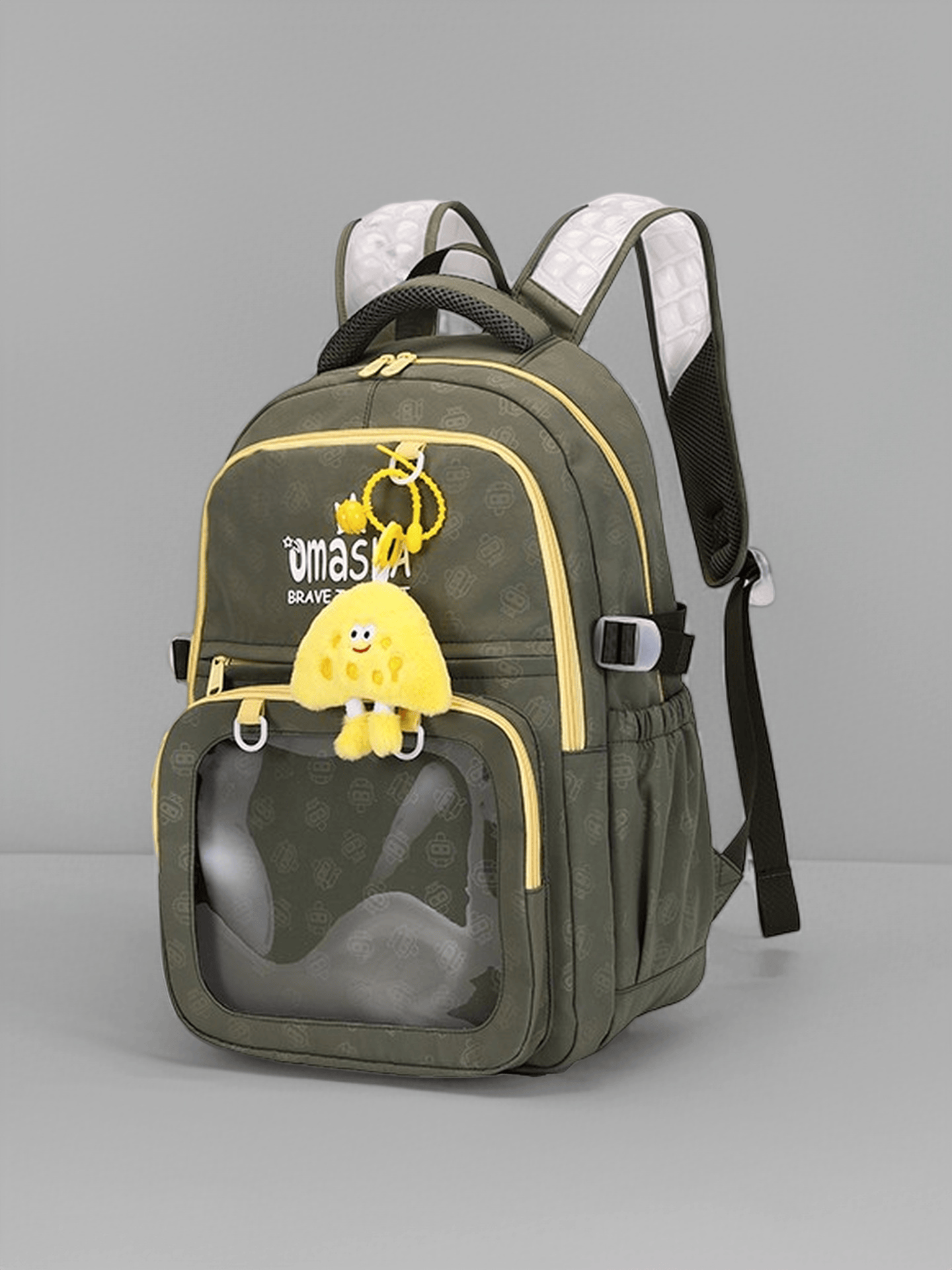Transparent Pocket School Backpack