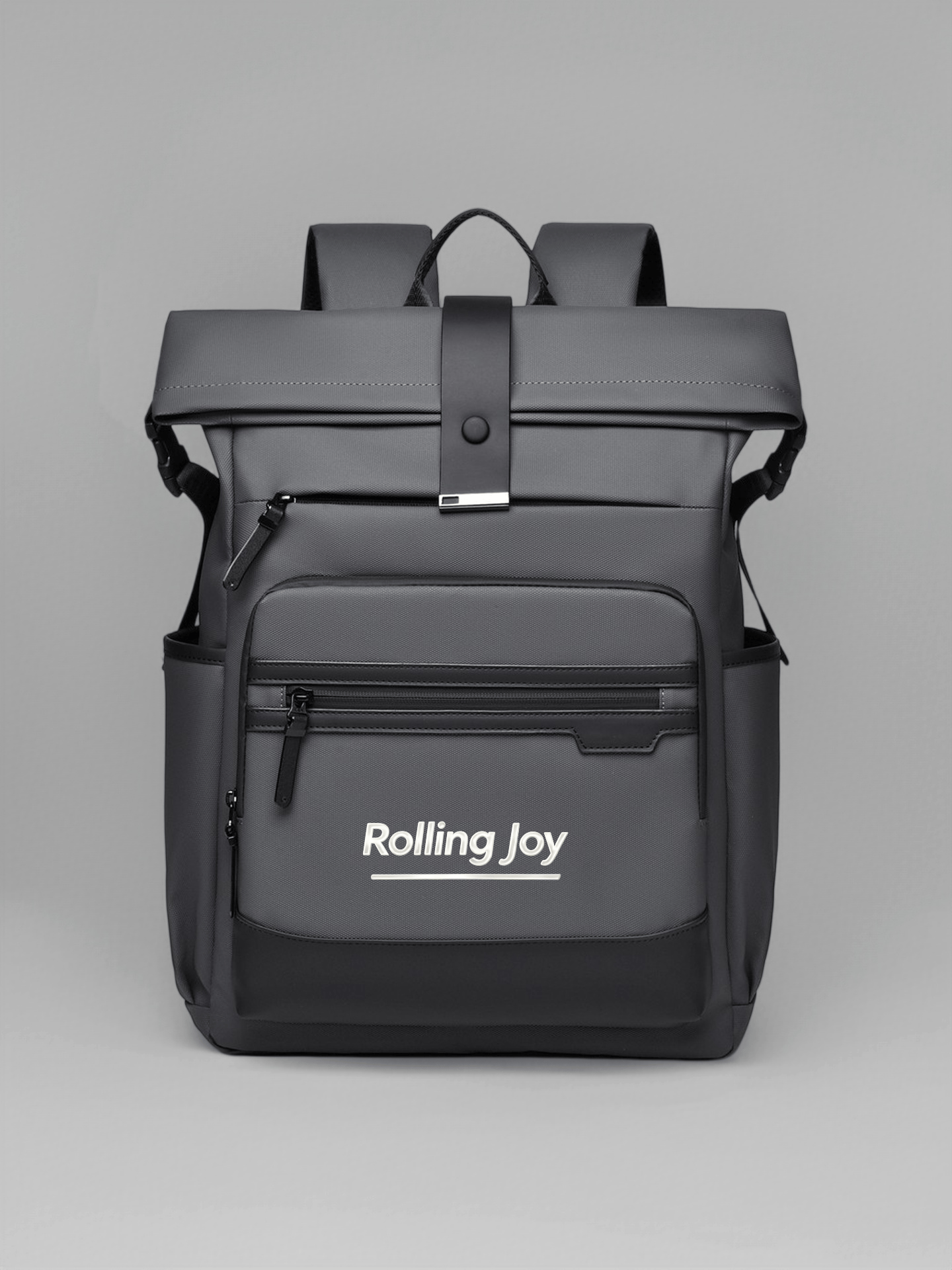 Waterproof Roll-Top Backpack Multi-Color With 15.6 Inch Laptop Compartment