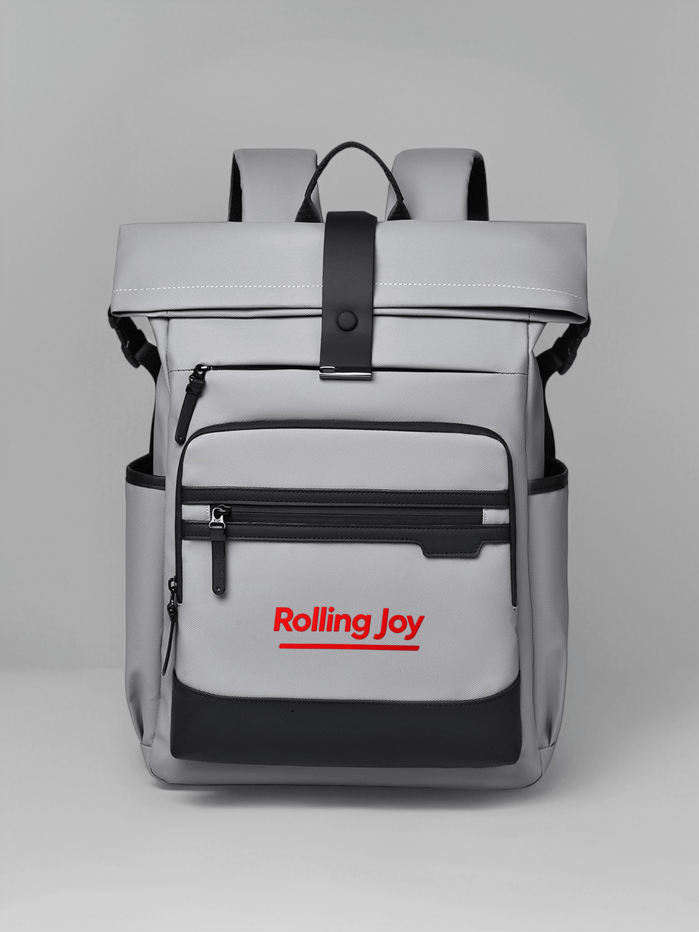 Waterproof Roll-Top Backpack Multi-Color With 15.6 Inch Laptop Compartment
