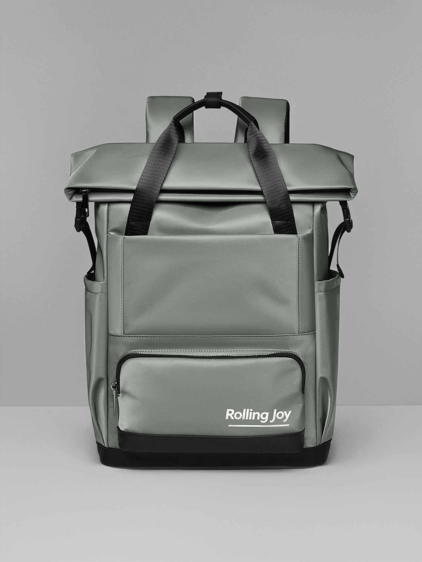 Waterproof Roll-Top Backpack Multi-Color With 15.6 Inch Laptop Compartment