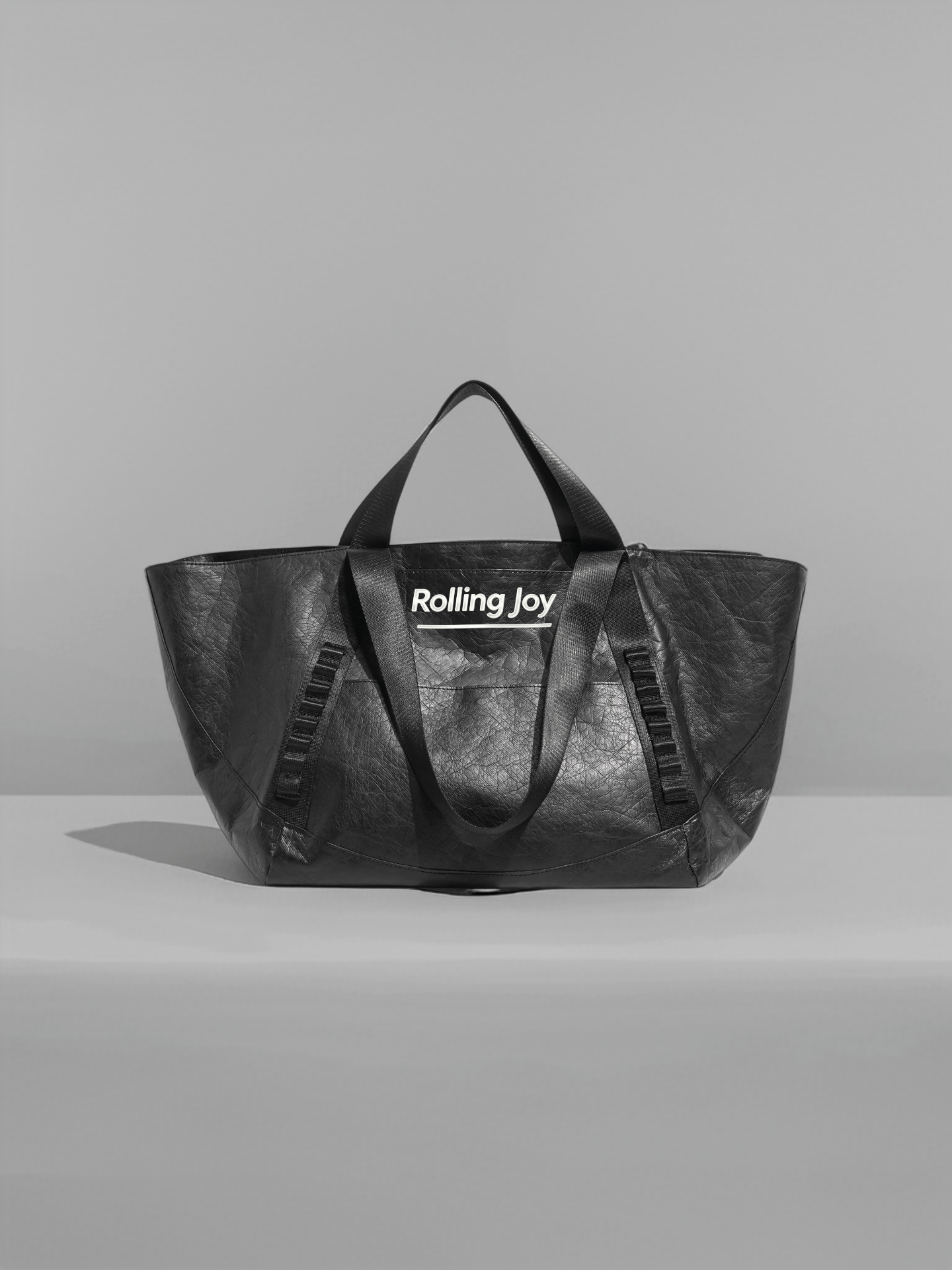 Premium Crinkle Leather Tote Bag Multi-Color With Wide Shoulder Straps