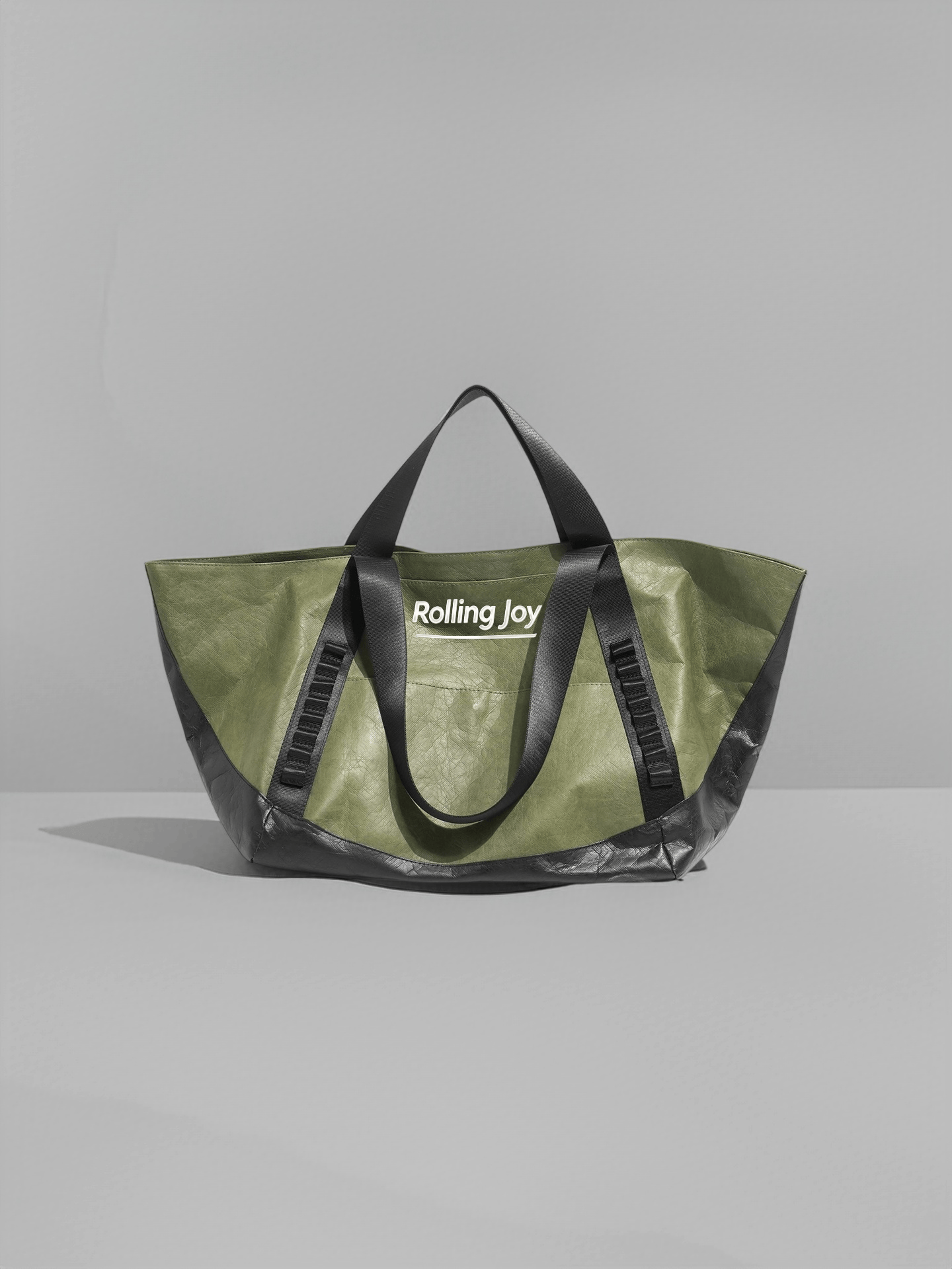 Premium Crinkle Leather Tote Bag Multi-Color With Wide Shoulder Straps