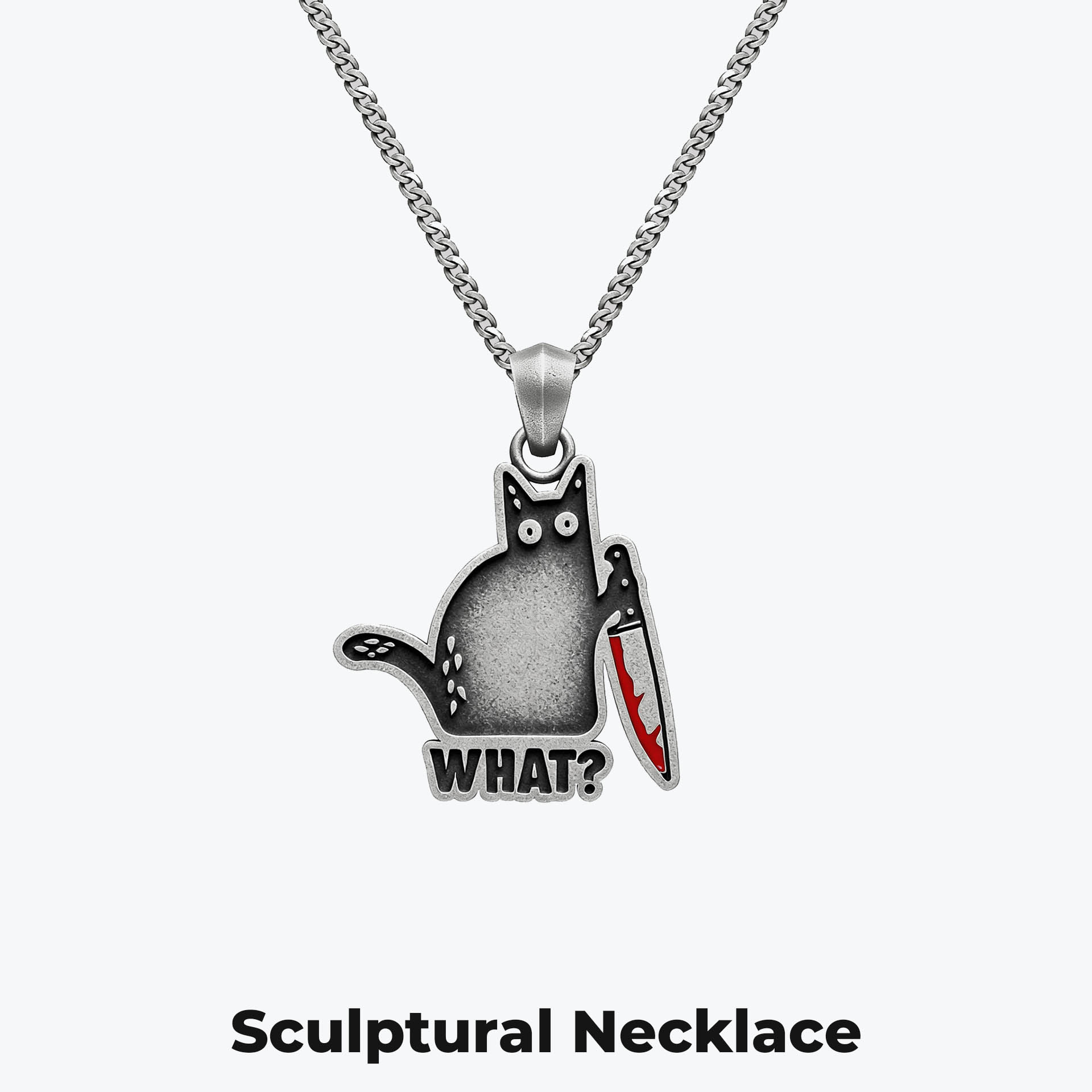 Geek Sculptural Necklace