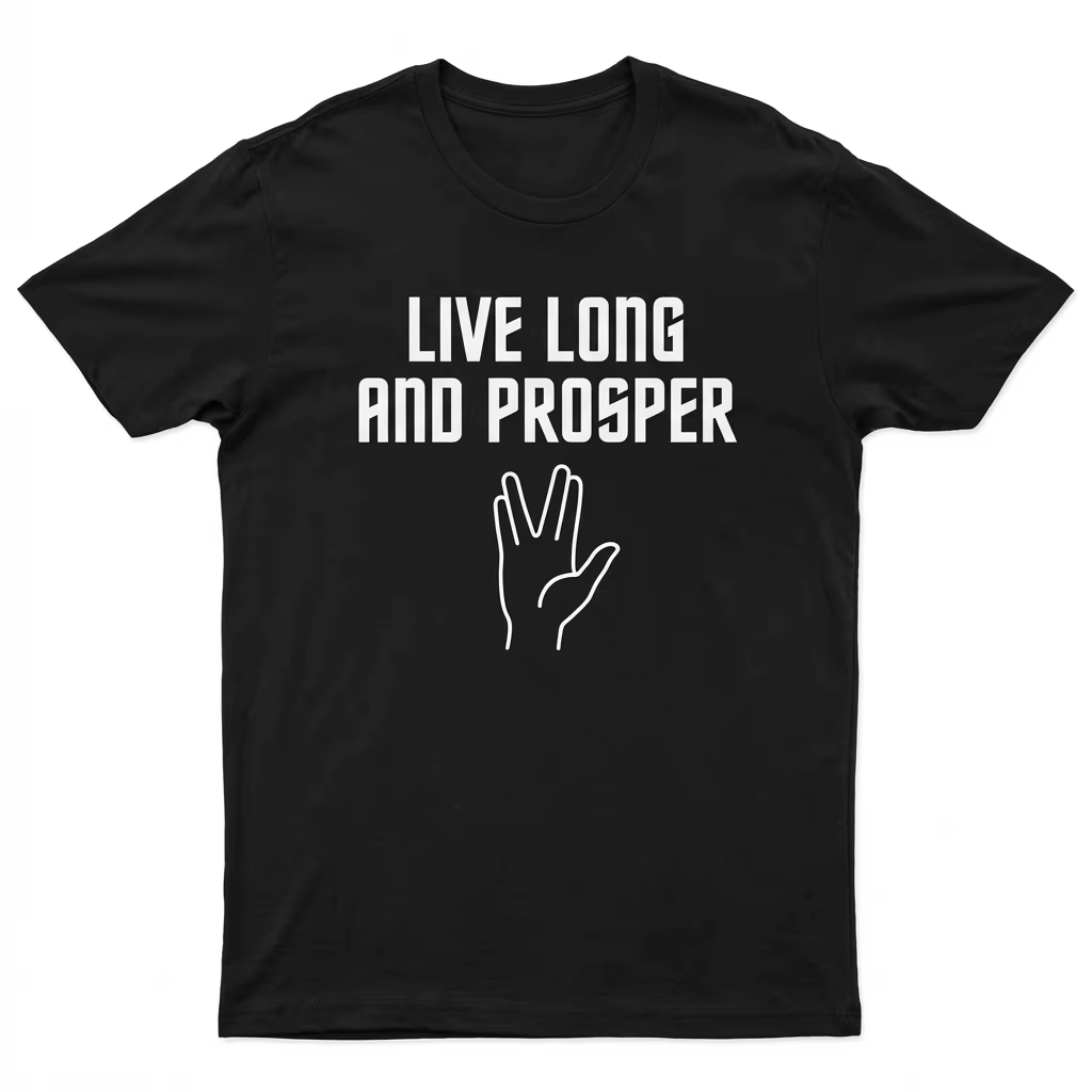 Live long and prosper Geek T-Shirt