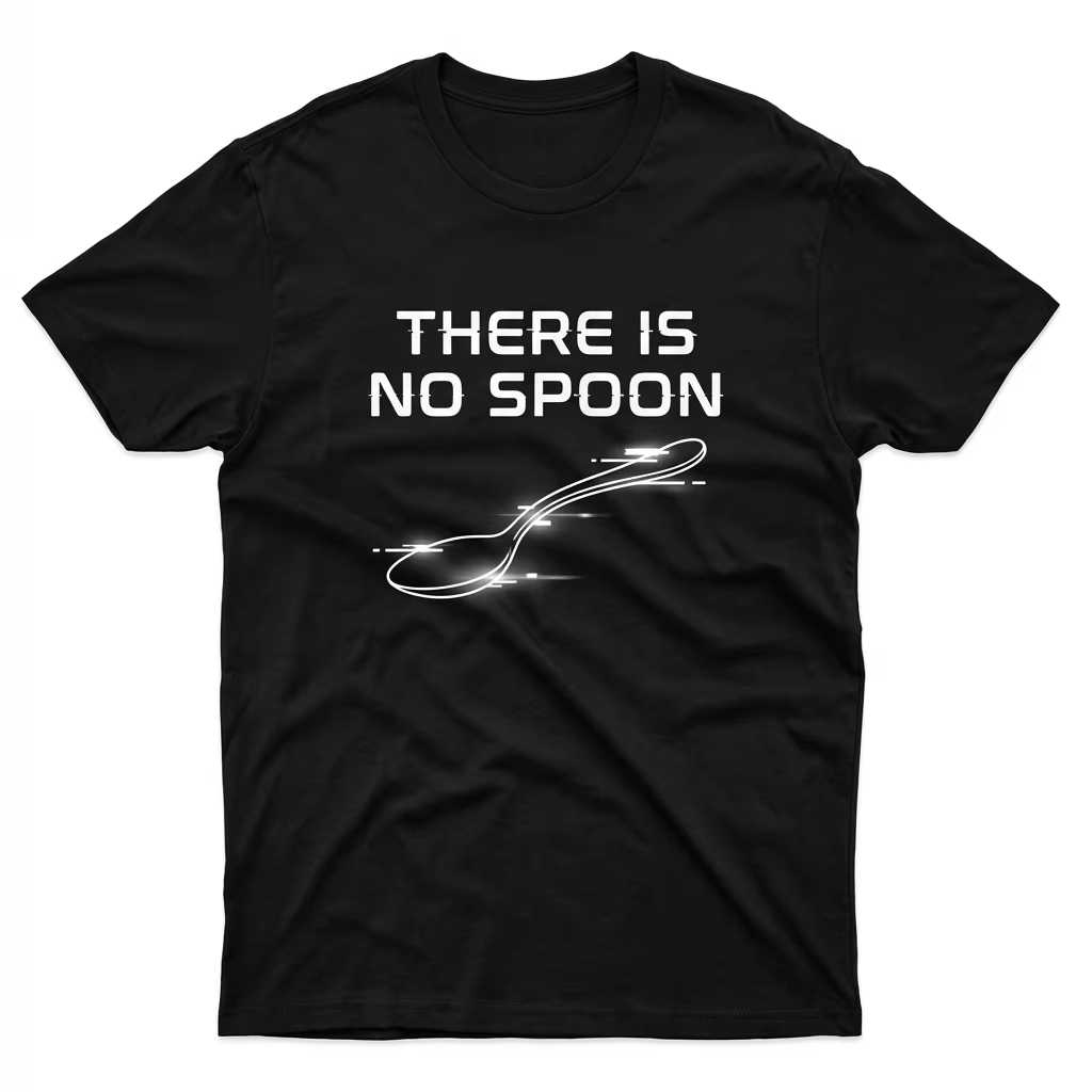 There is no spoon Geek T-Shirt