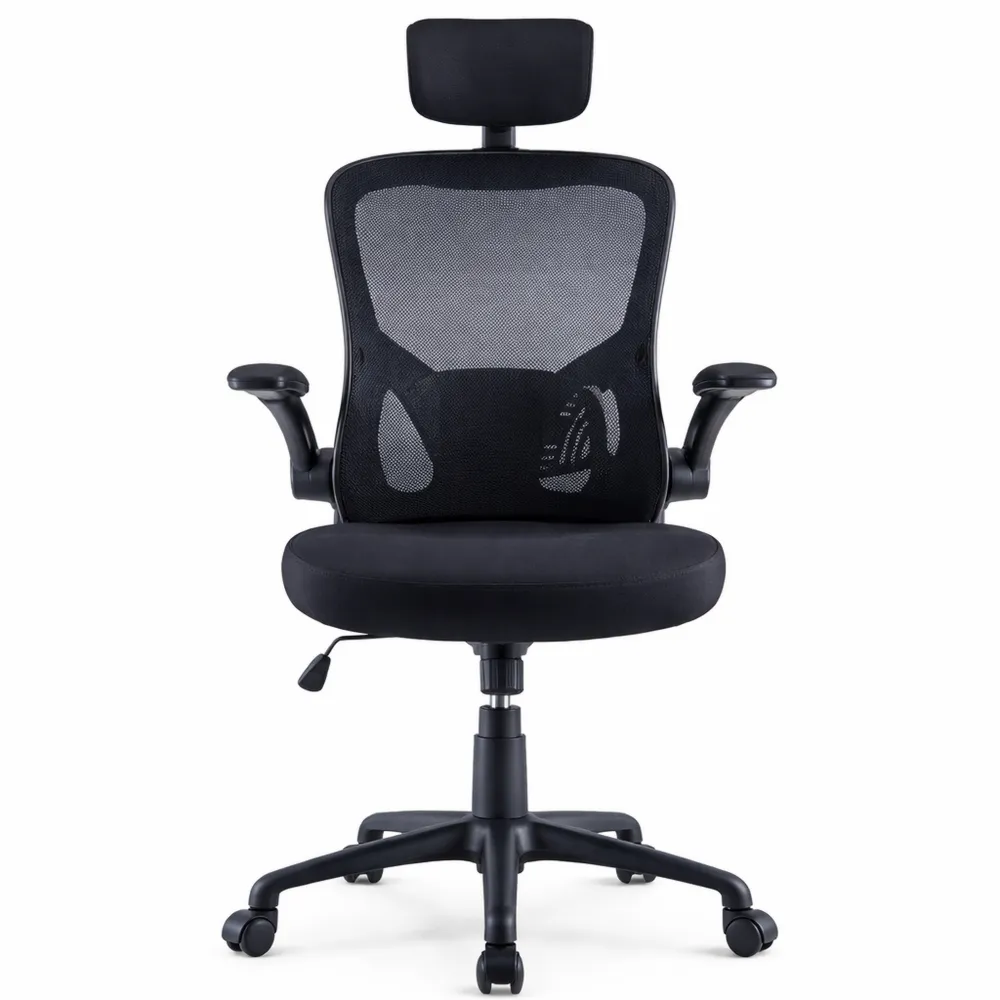 Sedia ergonomica da ufficio con supporto lombare e regolazione schienale