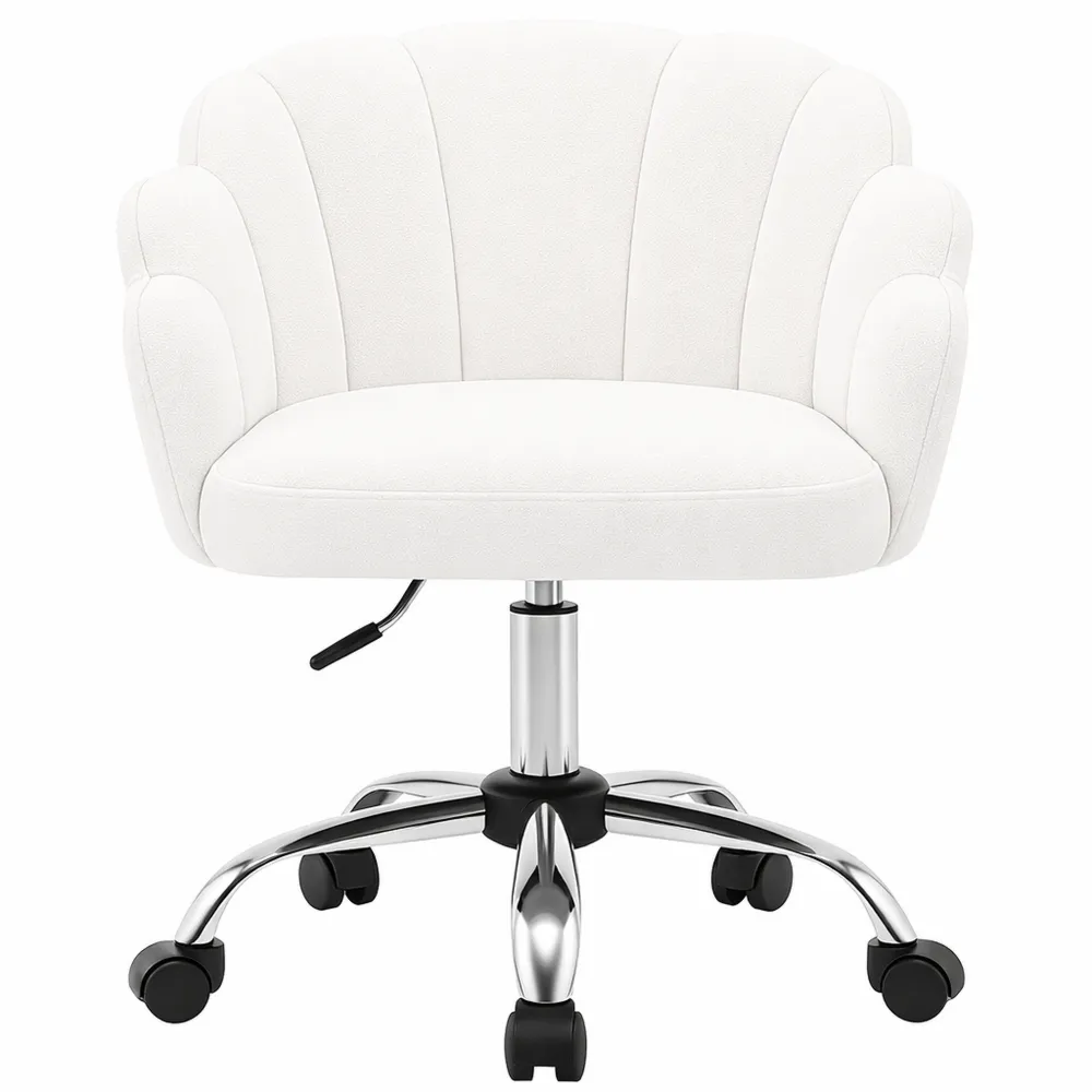 Sedia Girevole con Schienale a Petalo Regolabile