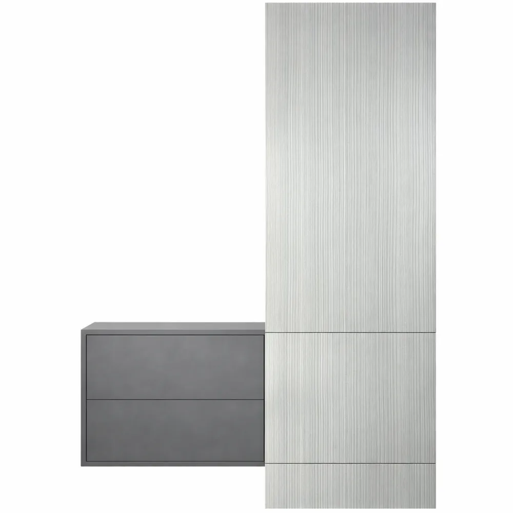 Set da Ingresso Moderno con Appendiabiti e Cassettiera