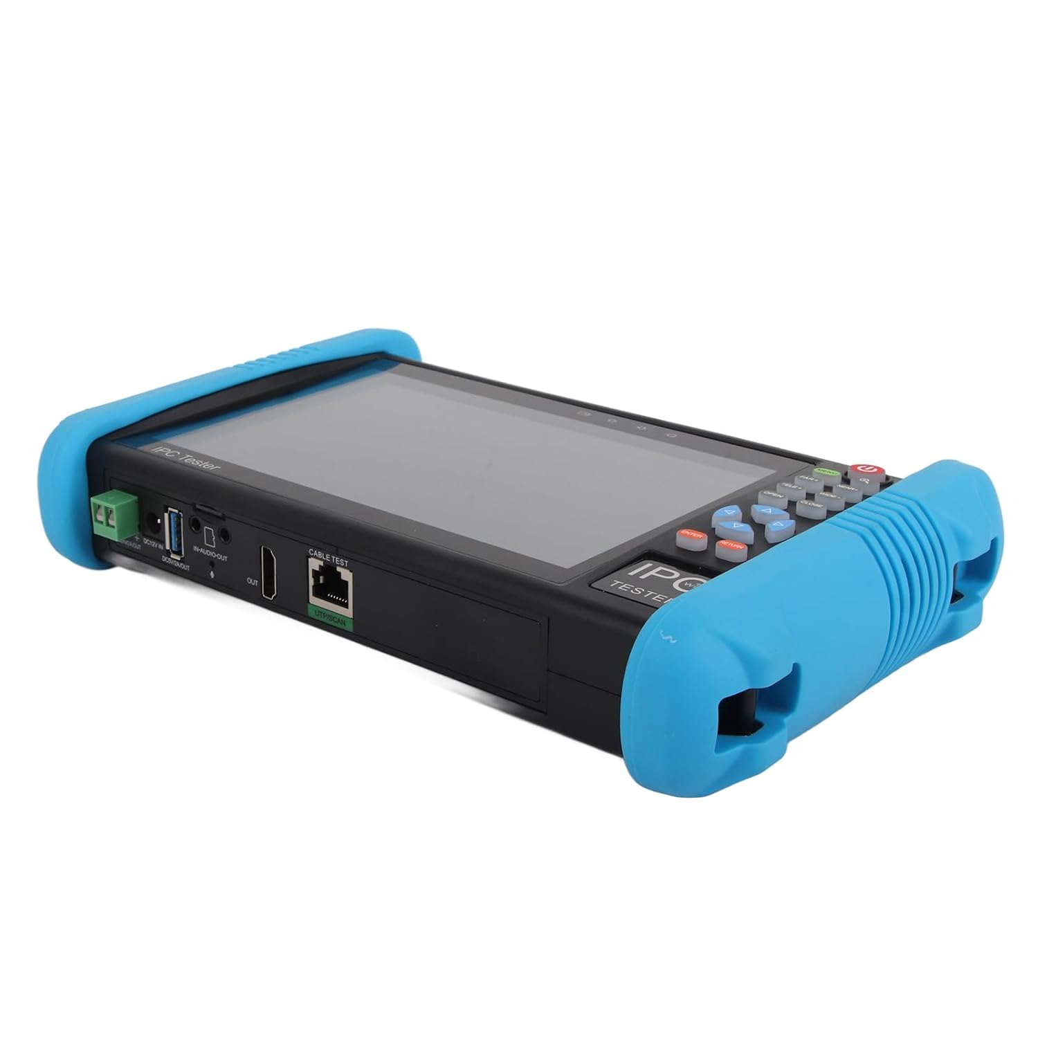 IPC 9800 Plus - tester CCTV IP de 7 pulgadas - monitor 4K H265 - TVI CVI AHD analógico - enchufe UE-Homigoyard
