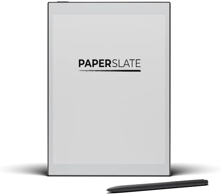 Bloc de notas digital Paperslate blanco - Tableta E Ink de 10 pulgadas con WiFi Bluetooth Android 11 y 4096 niveles de presión-Homigoyard