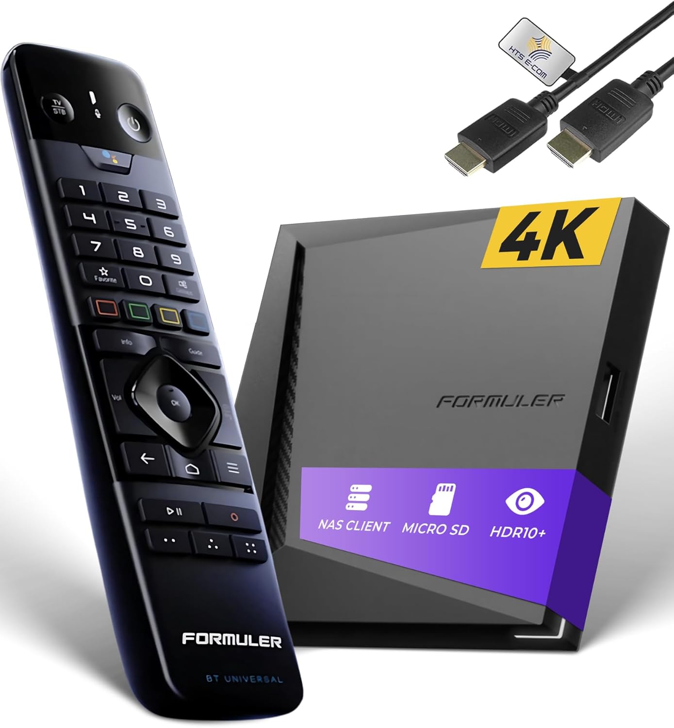 Formuler Z11 Pro Max 4K BT1 Edition - Android 11 Media Player UHD HDR10 con WiFi mando BT y MYTVOnline3-Homigoyard