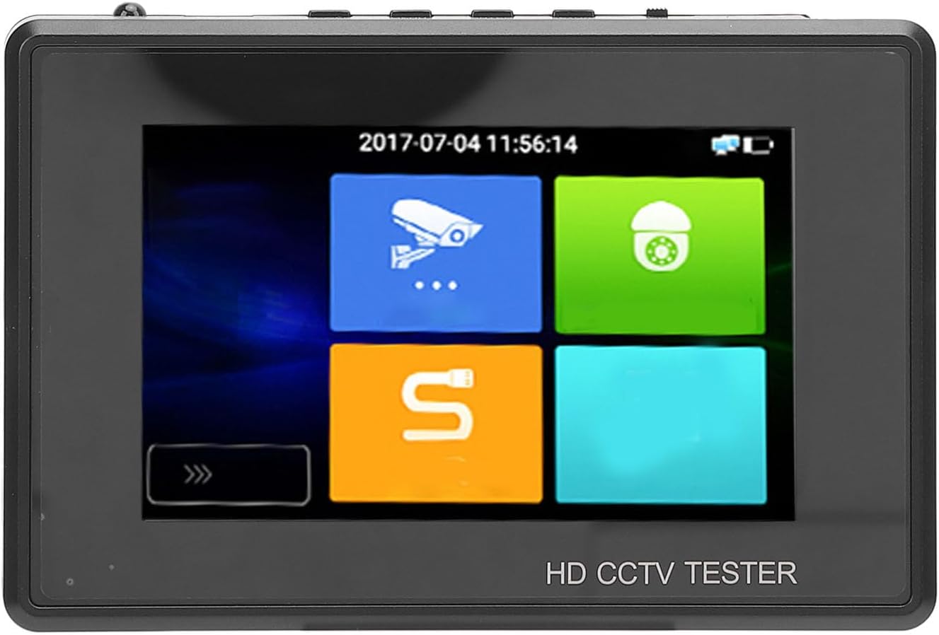 Probador portátil de videovigilancia - tester CCTV para cable 10 m 100 m 1000 m - enchufe UE 100 a 240 V-Homigoyard