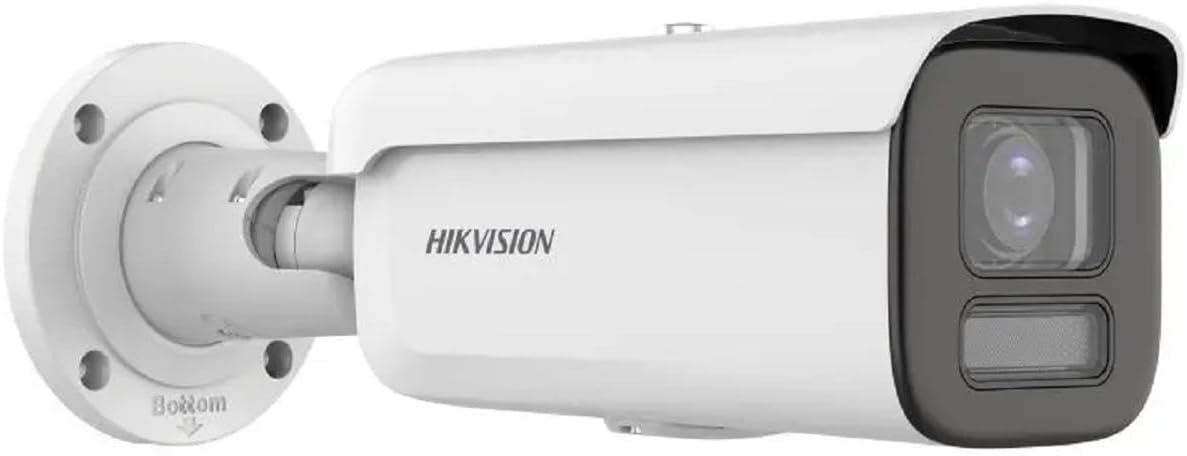 Hikvision DS-2CD2687G2HT-LIZS - Cámara Bullet IP 8 MP 4K Smart Hybrid Light ColorVu 2.8 a 12 mm para vigilancia interior exterior-Homigoyard