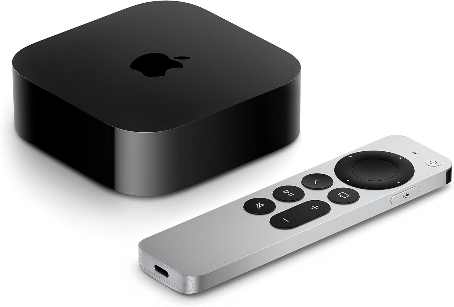 Apple TV 4K 2022 con WiFi y Ethernet - TV Box negro de 128 GB con HDMI control remoto y resolución 4K-Homigoyard