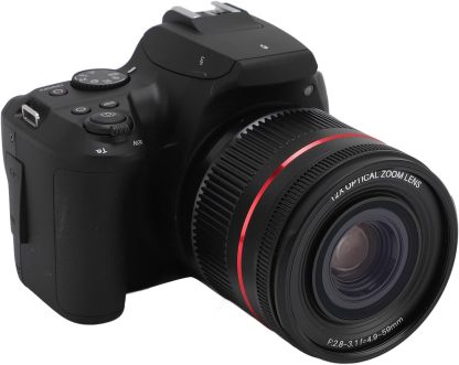Tbest cámara digital compacta 64 MP - zoom óptico 12 aumentos - vídeo 4K - pantalla abatible - WiFi - para viajes y vlogging-Homigoyard