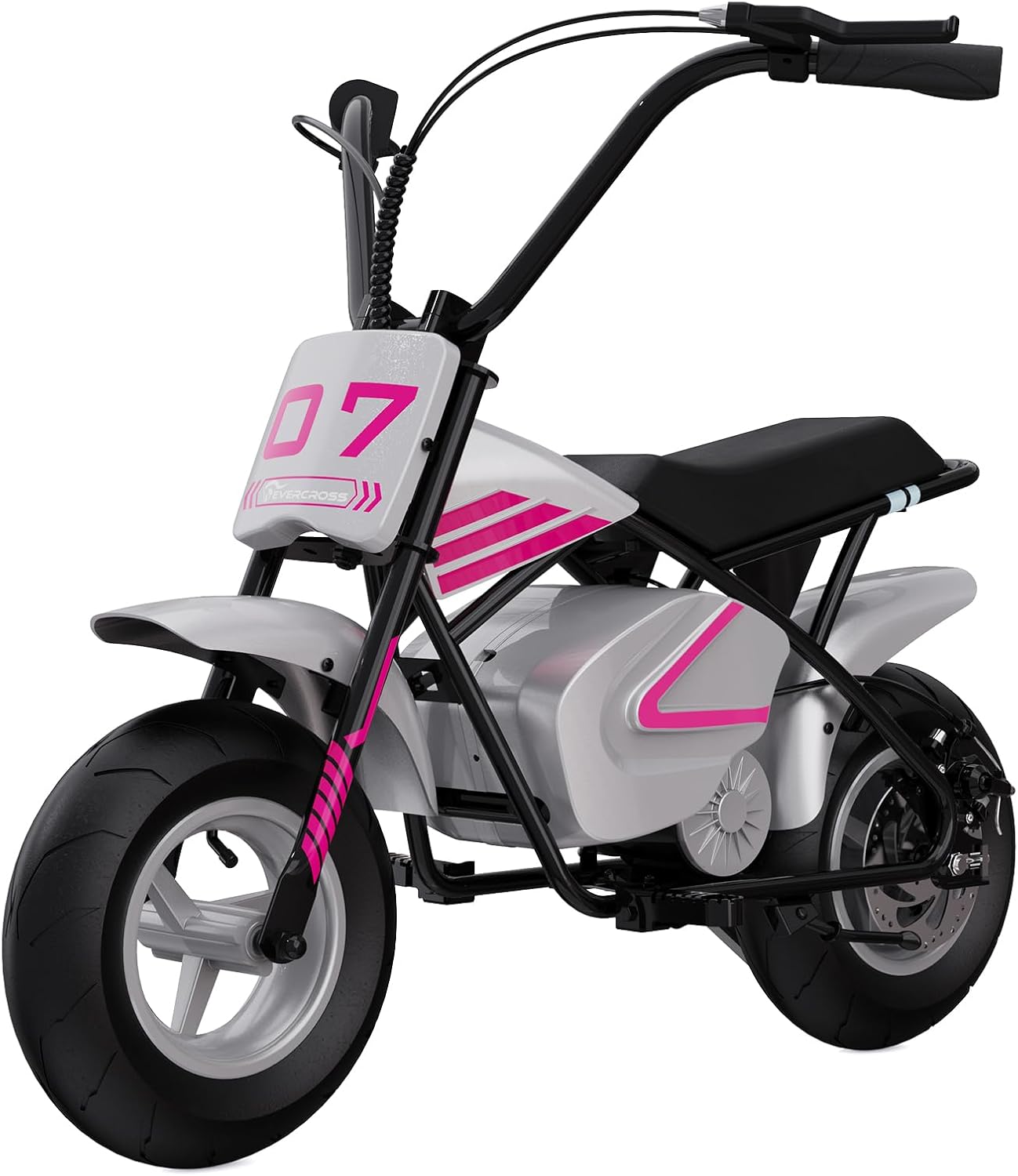 Moto eléctrica infantil EVERCROSS EV07M - motocicleta para niños de 3 a 10 años con neumáticos de 11 pulgadas velocidad 20 KMH-Homigoyard