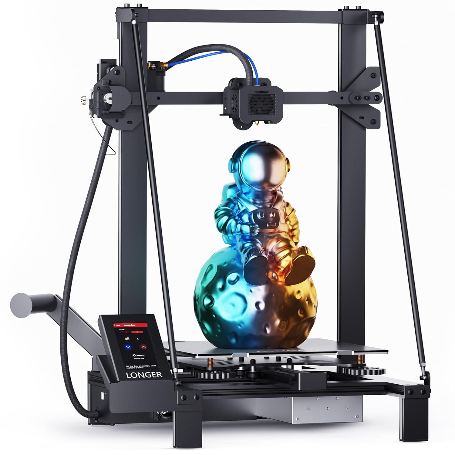 Snapmaker 2.0 A350T 3 in 1 3D Drucker FDM Lasergravur CNC Fräsen Vollmetallrahmen Automatische Nivellierung Großformat Druckbereich 12,6x13,8x13 Zoll Multifunktionssystem-Cottagethub