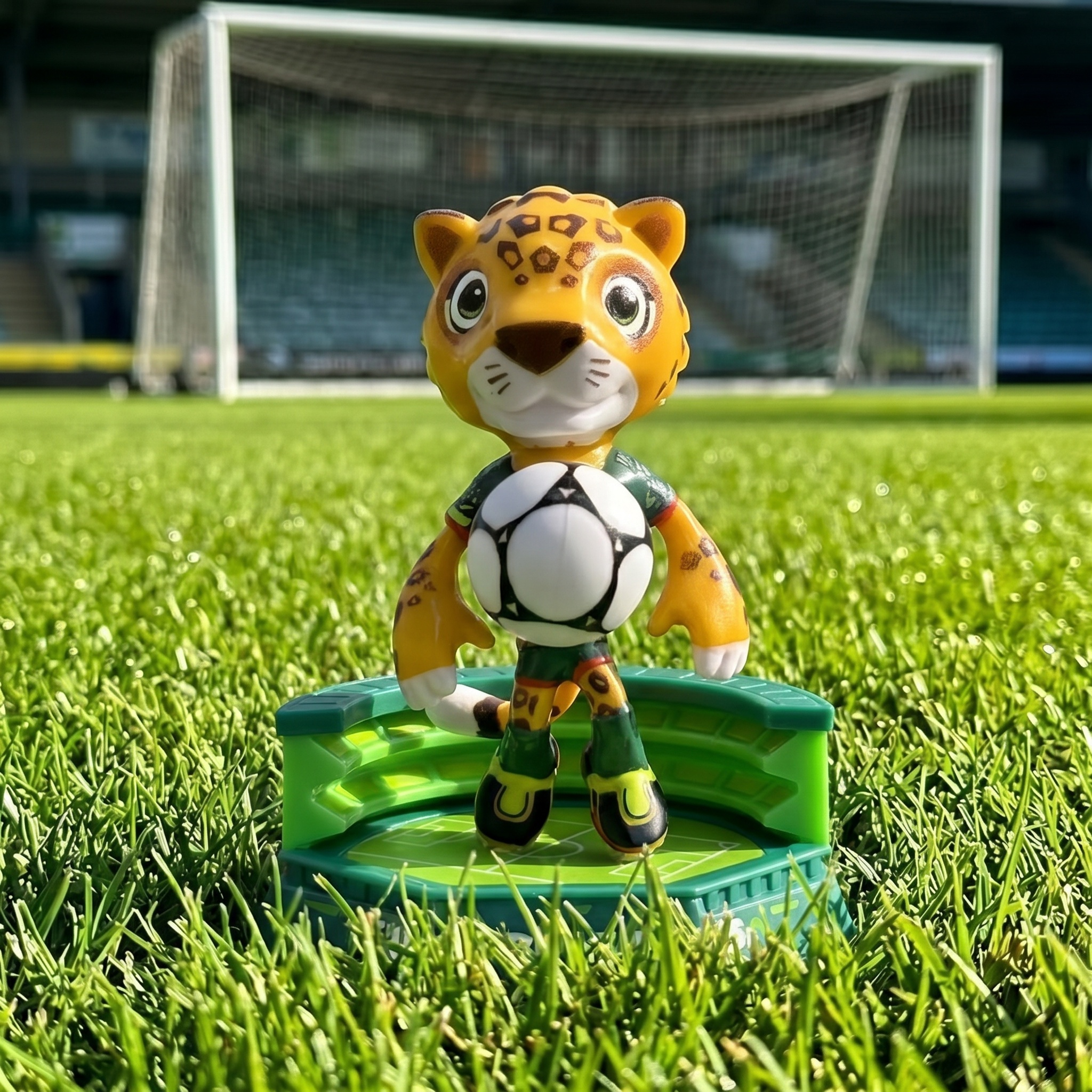 🐆 FIFA World Cup 2026™ Mexico Mascot – Zayu Figurine (2.3in)