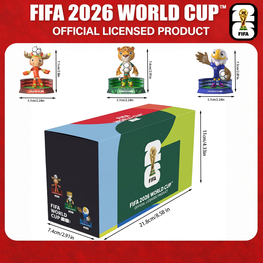 🎁FIFA World Cup 2026™ Official Mascot Mini Figurine Set (2.3in)