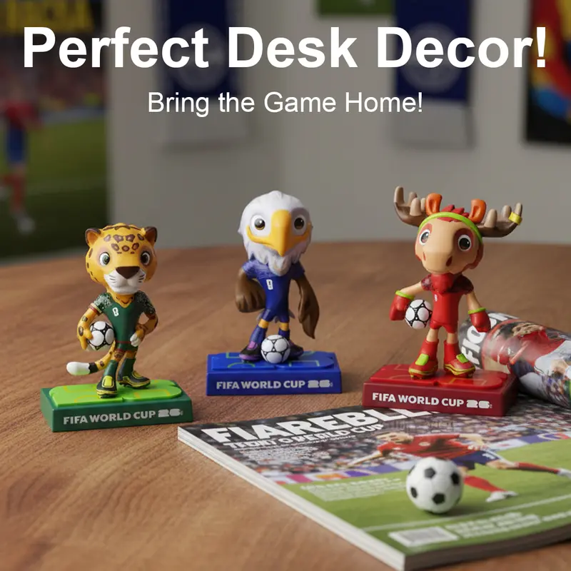 FIFA World Cup 2026 Official Mascot Figurine Set 9cm(3.5in)
