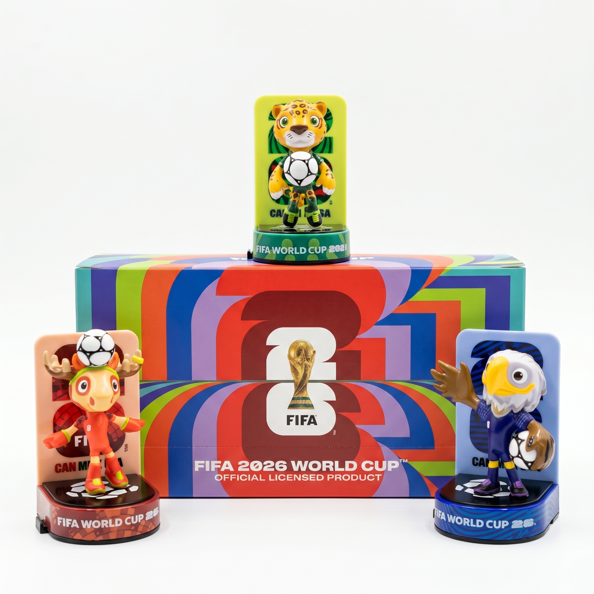 🐆 FIFA World Cup 2026™ Mexico Mascot – Zayu Figurine (2.3in)