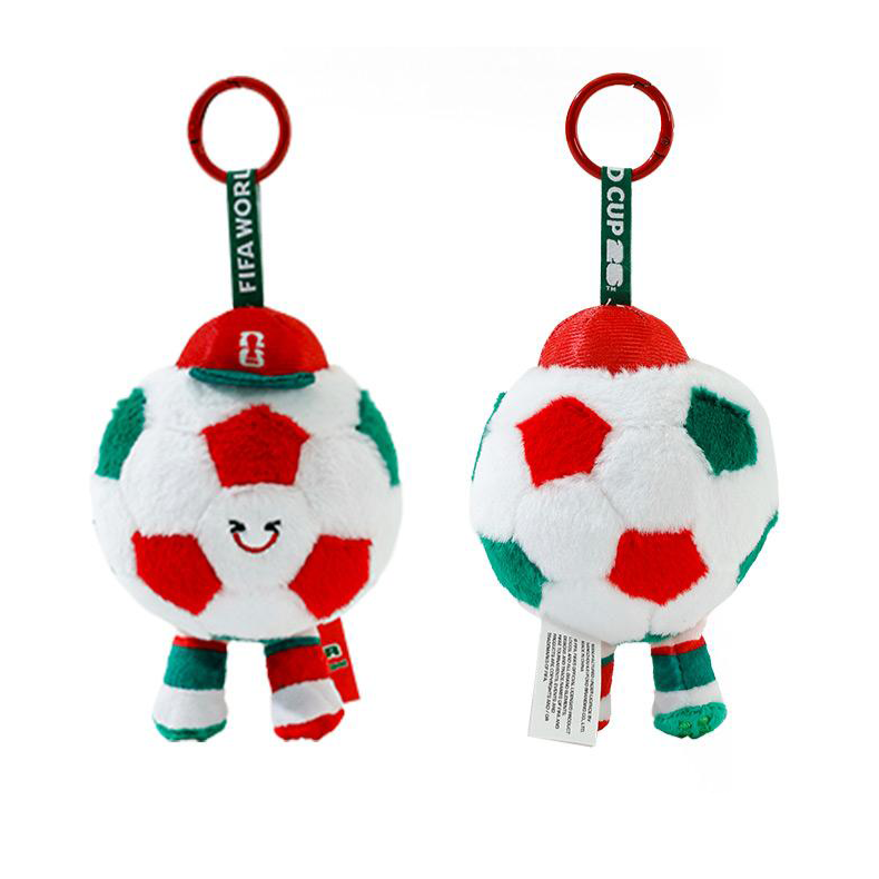 FIFA 2026 World Cup Mascot Collection: Premium 3D Plush Football Keychain
