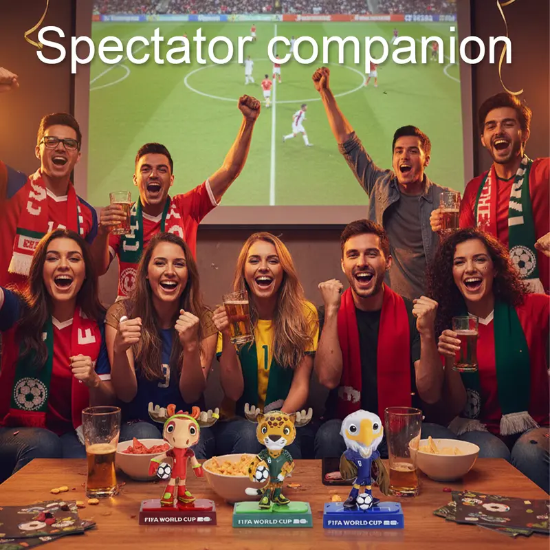 FIFA World Cup 2026 Official Mascot Figurine Set 9cm(3.5in)