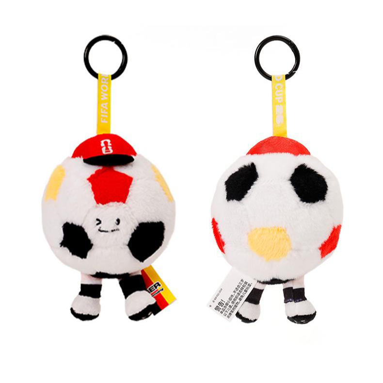 FIFA 2026 World Cup Mascot Collection: Premium 3D Plush Football Keychain