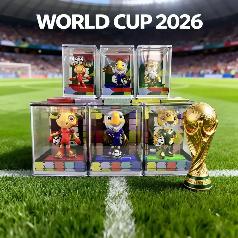 FIFA World Cup 2026 Official Mascot Figurine Set 9cm(3.5in)