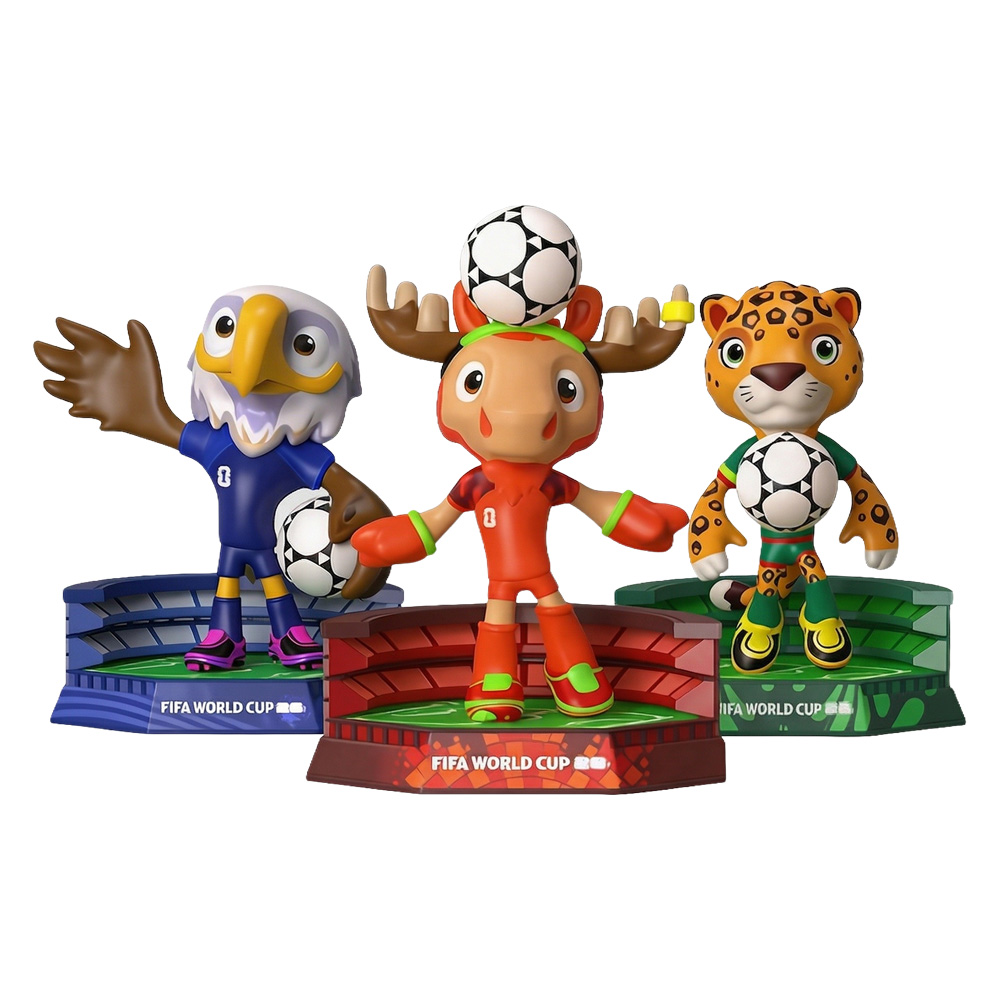🎁FIFA World Cup 2026™ Official Mascot Mini Figurine Set (2.3in)