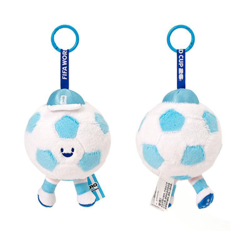 FIFA 2026 World Cup Mascot Collection: Premium 3D Plush Football Keychain