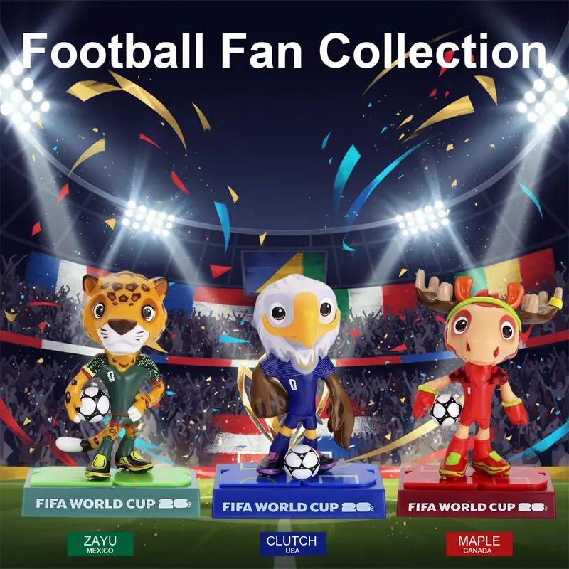 FIFA World Cup 2026 Official Mascot Figurine Set 9cm(3.5in)